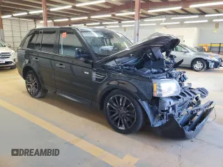 2011 Land Rover Range Rover Sport HSE Lux with VIN SALSK2D43BA272849, listed as a Copart auction lot 50518695 with Not Provided miles and Salvage Title. Bid and sale history available at DreamBid. Image 4.