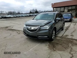 2016 Acura MDX w/Advance with VIN 5FRYD4H92GB023680, listed as a Copart auction lot 49952545 with 159,164 mi miles and Salvage Title. Bid and sale history available at carsss.com. Image 12.