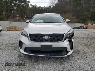 2020 Kia Sorento LX V6 with VIN 5XYPGDA55LG613113, listed as a Copart auction lot 43574995 with 106,949 mi miles and Salvage Title. Bid and sale history available at carsss.com. Image 5.