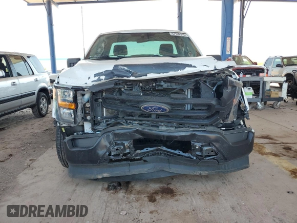 2023 Ford F-150 XL with VIN 1FTMF1C5XPKE35376, listed as a Copart auction lot 57109915 with 25,832 mi miles and Salvage title. Bid and sale history available at DreamBid. Image 5.