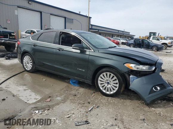 2015 Ford Fusion SE Hybrid with VIN 3FA6P0LU0FR243391, listed as a Copart auction lot 49544025 with Not Provided miles and Salvage Title. Bid and sale history available at DreamBid. Image 4.