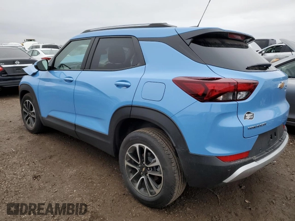 2024 Chevrolet TrailBlazer LT with VIN KL79MPSL4RB135430, listed as a Copart auction lot 80731624 with 2,192 mi miles and Salvage Title. Bid and sale history available at DreamBid. Image 2.