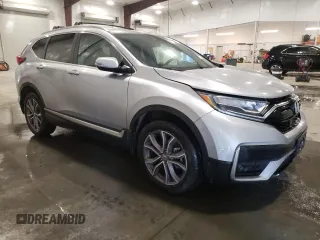 2020 Honda CR-V Touring with VIN 2HKRW2H98LH608361, listed as a Copart auction lot 43431683 with 22,430 mi miles. Bid and sale history available at carsss.com. Image 4.