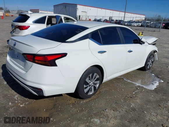 2020 Nissan Altima 2.5 S with VIN 1N4BL4BV2LN313211, listed as a IAAI auction lot 41468768 with 160,940 mi miles. Bid and sale history available at carsss.com. Image 4.