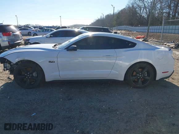 2022 Ford Mustang GT with VIN 1FA6P8CF3N5107922, listed as a IAAI auction lot 41268928 with 43,755 mi miles and . Bid and sale history available at DreamBid. Image 15.