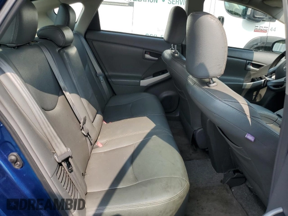 2011 Toyota Prius I z VIN JTDKN3DU8B5317166, wystawiony jako Copart lot #60818235 z przebiegiem 243 583 mil mil oraz Czysty tytuł • Clean title. Historia ofert i sprzedaży dostępna na DreamBid. Obrazek 11.