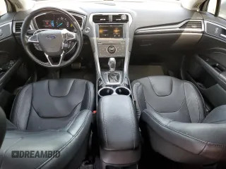 2013 Ford Fusion Titanium Hybrid with VIN 3FA6P0RU9DR303852, listed as a Copart auction lot 50652425 with 98,504 mi miles and Salvage Title. Bid and sale history available at DreamBid. Image 8.