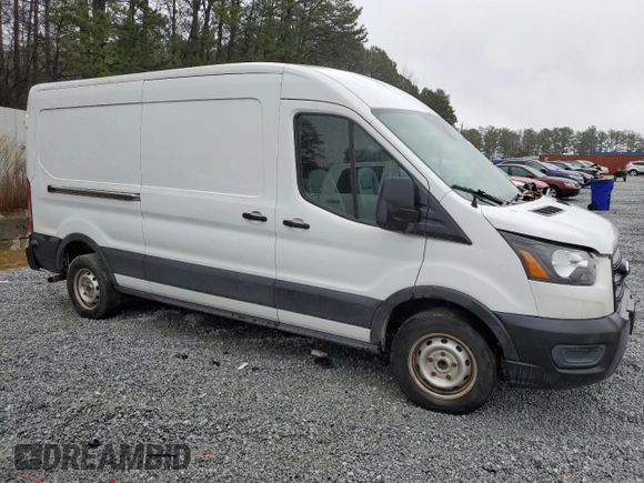 2020 Ford Transit Cargo with VIN 1FTBR1C85LKA60760, listed as a Copart auction lot 42207175 with 326,520 mi miles and Clean Title. Bid and sale history available at carsss.com. Image 4.
