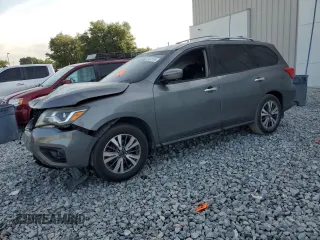 2017 Nissan Pathfinder SL z VIN 5N1DR2MN0HC635895, wystawiony jako Copart lot #54418185 z przebiegiem 138 272 mil mil oraz Szkoda całkowita • Salvage title. Historia ofert i sprzedaży dostępna na DreamBid. Obrazek 1.