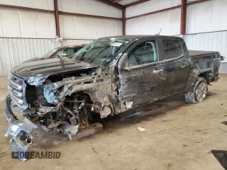 2018 GMC Canyon 4WD SLT with VIN 1GTG6DEN6J1240383, listed as a Copart auction lot 53896744 with 75,966 mi miles and Salvage Title. Bid and sale history available at carsss.com. Image 1.
