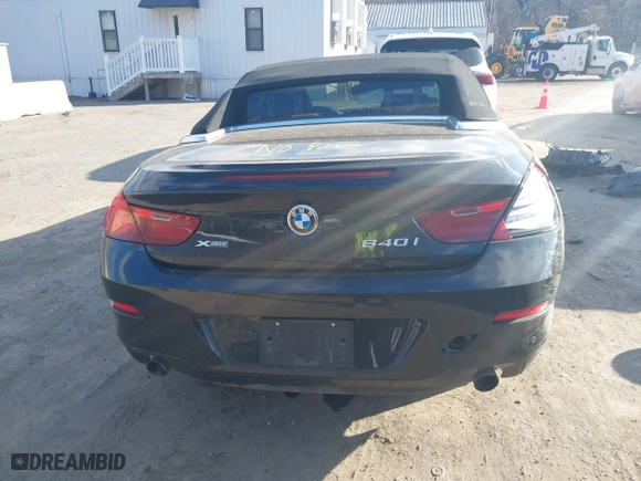 2015 BMW 6 Series 640i xDrive with VIN WBAYP5C55FD873292, listed as a IAAI auction lot 41633129 with 80,360 mi miles. Bid and sale history available at carsss.com. Image 15.