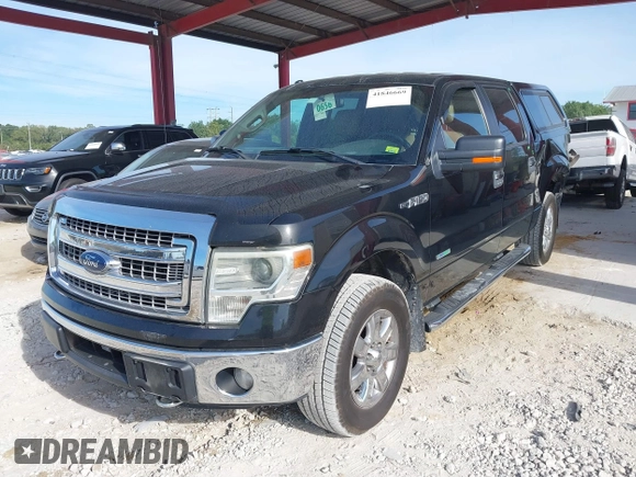 2014 Ford F-150 XL with VIN 1FTFW1ET2EFC86567, listed as a IAAI auction lot 41846669 with 255,942 mi miles. Bid and sale history available at carsss.com. Image 2.