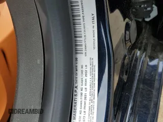 2020 Maserati Ghibli S Q4 GranLusso с VIN ZAM57YTL0L1351815, выставлен на аукционе Copart как лот 58732865 с пробегом 12 233 миль миль и Списание • Salvage title. История ставок и продаж доступна на DreamBid. Изображение 12.