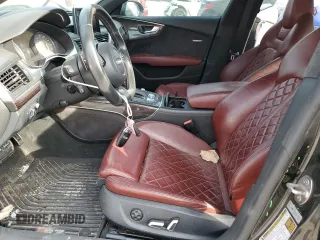 2018 Audi S7 Prestige with VIN WAU2FAFC9JN001504, listed as a Copart auction lot 75571234 with 89,634 mi miles and Salvage Title. Bid and sale history available at carsss.com. Image 7.