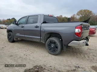 2018 Toyota Tundra 2WD SR5 with VIN 5TFEM5F19JX125045, listed as a Copart auction lot 80315054 with 130,951 mi miles and Salvage Title. Bid and sale history available at carsss.com. Image 2.