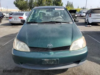 2001 Toyota ECHO with VIN JTDAT123010117491, listed as a Copart auction lot 54008555 with 258,045 mi miles and Salvage Title. Bid and sale history available at carsss.com. Image 5.