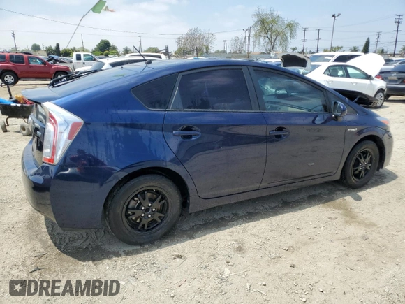 2015 Toyota Prius Four with VIN JTDKN3DU9F1995664, listed as a Copart auction lot 55356425 with 104,278 mi miles and Salvage Title. Bid and sale history available at carsss.com. Image 3.