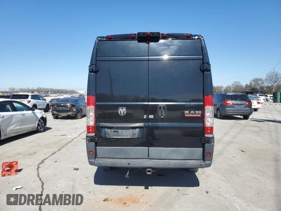 2018 Ram ProMaster Cargo with VIN 3C6URVJG6JE108378, listed as a Copart auction lot 47080175 with 299,201 mi miles and Clean Title. Bid and sale history available at carsss.com. Image 6.
