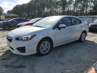 2017 Subaru Impreza Premium with VIN 4S3GKAD67H3624157, listed as a Copart auction lot 50639615 with 97,101 mi miles and Salvage title. Bid and sale history available at DreamBid. Image 1.