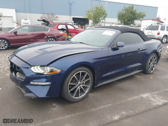 2019 Ford Mustang EcoBoost with VIN 1FATP8UH0K5149818, listed as a IAAI auction lot 41480900 with 109,188 mi miles. Bid and sale history available at carsss.com. Image 17.