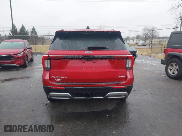 2025 Ford Explorer with VIN 1FMUK8HH3SGA46593, listed as a IAAI auction lot 41509990 with 2,290 mi miles and . Bid and sale history available at DreamBid. Image 16.