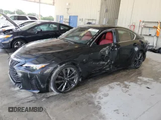 2024 Lexus IS 350 F Sport z VIN JTHGZ1B29R5075495, wystawiony jako Copart lot #53697565 z przebiegiem 11 799 mil mil oraz Szkoda całkowita • Salvage title. Historia ofert i sprzedaży dostępna na DreamBid. Obrazek 1.