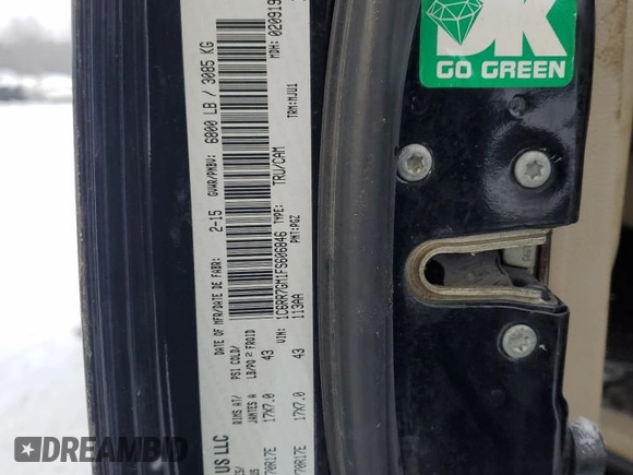 2015 Ram 1500 Outdoorsman z VIN 1C6RR7GM1FS606846, wystawiony jako Copart lot #86545284 z przebiegiem Nie podano mil oraz Szkoda całkowita • Salvage title. Historia ofert i sprzedaży dostępna na DreamBid. Obrazek 13.