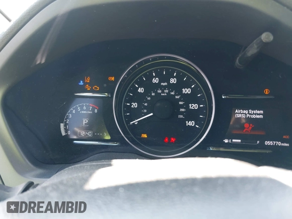 2019 Honda HR-V EX with VIN 3CZRU5H5XKM719534, listed as a IAAI auction lot 41635680 with 55,770 mi miles. Bid and sale history available at carsss.com. Image 7.