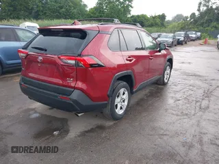 2019 Toyota RAV4 XLE with VIN JTMP1RFV6KD506382, listed as a IAAI auction lot 42578602 with 46,223 mi miles and . Bid and sale history available at DreamBid. Image 4.