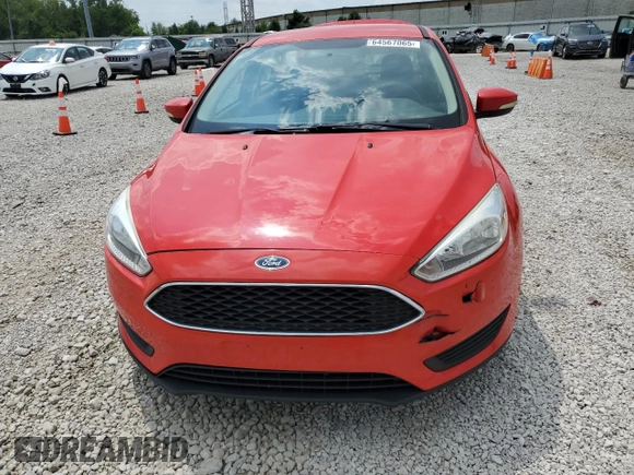 2015 Ford Focus SE with VIN 1FADP3F26FL346980, listed as a Copart auction lot 64567065 with 83,127 mi miles and Salvage title. Bid and sale history available at DreamBid. Image 5.