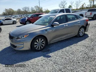 2018 Kia Optima EX with VIN 5XXGU4L32JG218652, listed as a Copart auction lot 46884225 with 129,333 mi miles and Non Repairable. Bid and sale history available at carsss.com. Image 1.