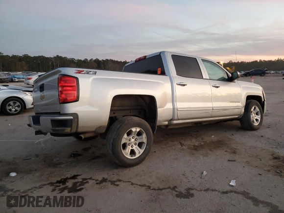 2018 Chevrolet Silverado 1500 LT with VIN 3GCUKREC2JG610420, listed as a Copart auction lot 41514315 with 0 mi miles and Salvage Title. Bid and sale history available at carsss.com. Image 3.