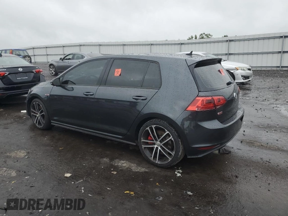2017 Volkswagen Golf GTI S with VIN 3VW447AU1HM055885, listed as a Copart auction lot 66613024 with 54,028 mi miles and Salvage Title. Bid and sale history available at carsss.com. Image 2.