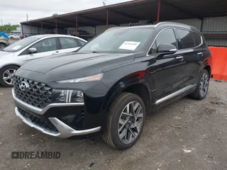 2023 Hyundai Santa Fe Calligraphy with VIN 5NMS5DAL9PH606417, listed as a IAAI auction lot 42349495 with 13,417 mi miles and . Bid and sale history available at DreamBid. Image 18.