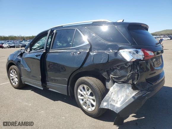 2021 Chevrolet Equinox LT with VIN 3GNAXKEV5ML401057, listed as a Copart auction lot 52242195 with 43,904 mi miles and Salvage Title. Bid and sale history available at carsss.com. Image 2.