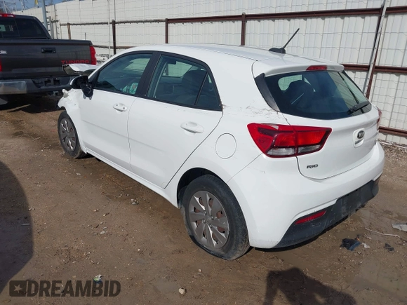 2018 Kia Rio LX with VIN 3KPA25AB0JE086253, listed as a IAAI auction lot 41387302 with 40,553 mi miles and . Bid and sale history available at DreamBid. Image 3.