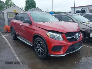 2016 Mercedes-Benz GLE 450 AMG z VIN 4JGED6EB5GA025404, wystawiony jako IAAI lot #42121378 z przebiegiem 93 170 mil mil oraz . Historia ofert i sprzedaży dostępna na DreamBid. Obrazek 1.