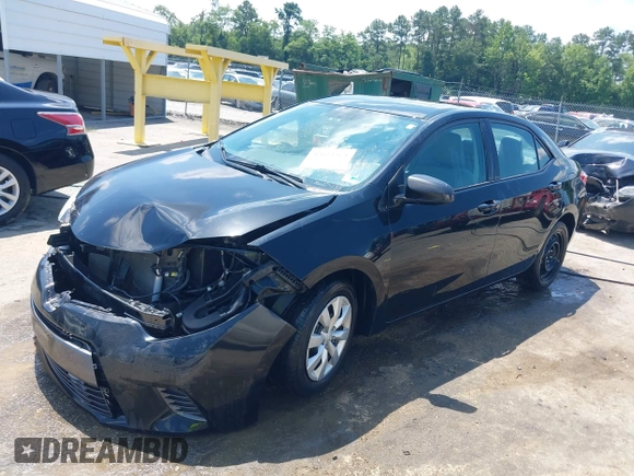 2016 Toyota Corolla L with VIN 2T1BURHE2GC607471, listed as a IAAI auction lot 42623564 with 102,537 mi miles and . Bid and sale history available at DreamBid. Image 2.
