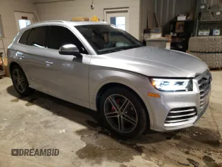 2018 Audi SQ5 Premium Plus with VIN WA1A4AFY6J2197350, listed as a Copart auction lot 78088293 with 43,553 mi miles. Bid and sale history available at carsss.com. Image 4.