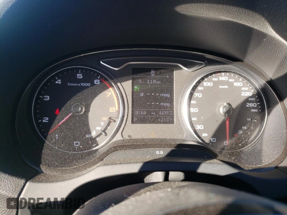 2015 Audi A3 1.8T Premium Plus with VIN WAUCCGFF1F1007242, listed as a Copart auction lot 66384951 with 58,164 mi miles. Bid and sale history available at carsss.com. Image 8.
