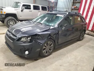 2014 Subaru Impreza Special Sports Premium с VIN JF1GPAL67E8328983, выставлен на аукционе Copart как лот 51446125 с пробегом Не указан миль и Списание • Salvage title. История ставок и продаж доступна на DreamBid. Изображение 1.