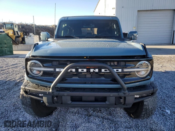 2021 Ford Bronco with VIN 1FMDE5BH9MLA88730, listed as a Copart auction lot 86294234 with 32,345 mi miles and Salvage Title. Bid and sale history available at DreamBid. Image 5.