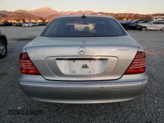 2005 Mercedes-Benz S-Class 4.3L with VIN WDBNG70J65A441019, listed as a Copart auction lot 47096515 with 162,773 mi miles and Clean Title. Bid and sale history available at carsss.com. Image 6.