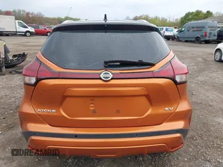2021 Nissan Kicks SV with VIN 3N1CP5CV6ML487360, listed as a IAAI auction lot 42037750 with 88,491 mi miles. Bid and sale history available at carsss.com. Image 16.