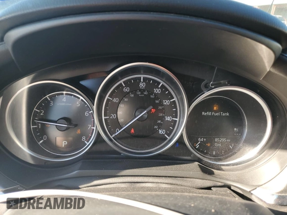 2020 Mazda 6 Grand Touring with VIN JM1GL1TY0L1518914, listed as a Copart auction lot 88895275 with 85,295 mi miles and Salvage Title. Bid and sale history available at DreamBid. Image 9.
