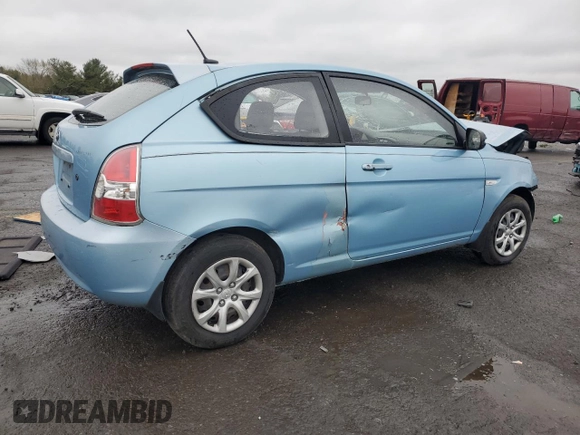 2011 Hyundai Accent GS z VIN KMHCM3AC7BU201140, wystawiony jako Copart lot #52757065 z przebiegiem Nie podano mil oraz Szkoda całkowita • Salvage title. Historia ofert i sprzedaży dostępna na DreamBid. Obrazek 3.