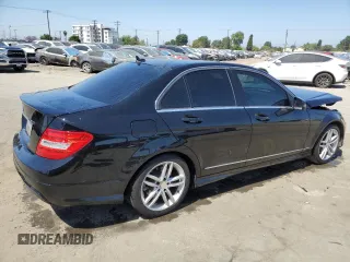 2013 Mercedes-Benz C 250 Sport with VIN WDDGF4HB1DA879444, listed as a Copart auction lot 58030695 with 114,789 mi miles and Salvage title. Bid and sale history available at DreamBid. Image 3.
