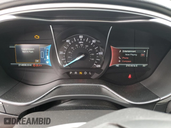2016 Ford Fusion SE Hybrid with VIN 3FA6P0LU4GR145000, listed as a Copart auction lot 54066805 with 214,658 mi miles and Clean title. Bid and sale history available at DreamBid. Image 9.