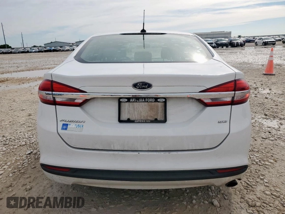 2017 Ford Fusion SE with VIN 3FA6P0H7XHR206158, listed as a Copart auction lot 60755285 with 96,402 mi miles and Salvage title. Bid and sale history available at DreamBid. Image 6.