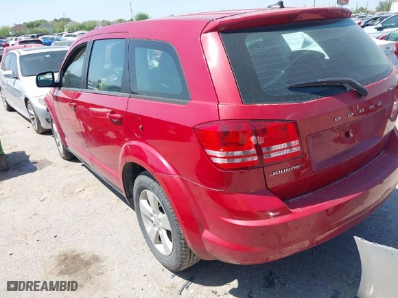 2013 Dodge Journey American Value Pkg with VIN 3C4PDCAB9DT576196, listed as a IAAI auction lot 41856244 with 161,925 mi miles. Bid and sale history available at carsss.com. Image 3.
